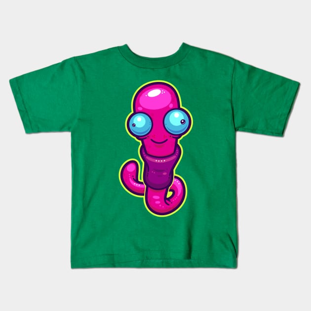 Turtleneck Kids T-Shirt by ArtisticDyslexia